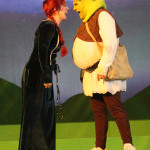 Lauren Krupski as Fiona and Robby Stone as Shrek