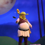 Robby Stone as Shrek in Shrek The Musical