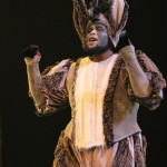 Nik Whitcomb as Donkey in Shrek The Musical