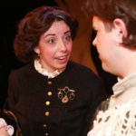 Jessica Logue and Nick Knipe in Huck Finn