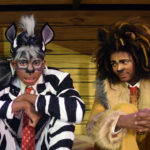 J. Isaiah Smith as Marty the Zebra and Jordan Smith as Alex the Lion