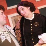 NIck Knipe and Jessica Logue in Huck Finn