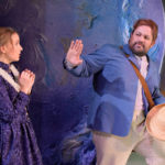 Anna Jordan as Adeline Ravoux Ezra Colón as Vincent Van Gogh in the world premiere of VAN GOGH & ME
