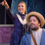 Anna Jordan as Adeline Ravoux Ezra Colón as Vincent Van Gogh in the world premiere of VAN GOGH & ME