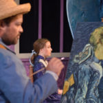 Ezra Colón as Vincent Van Gogh Anna Jordan as Adeline Ravoux in the world premiere of VAN GOGH & ME