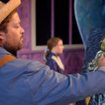 Ezra Colón as Vincent Van Gogh Anna Jordan as Adeline Ravoux in the world premiere of VAN GOGH & ME