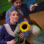 Anna Jordan as Adeline Ravoux Ezra Colón as Vincent Van Gogh in the world premiere of VAN GOGH & ME