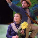 Anna Jordan as Adeline Ravoux Ezra Colón as Vincent Van Gogh in the world premiere of VAN GOGH & ME