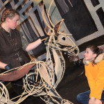 Chloe Irwin & Shannon Wade in Prancer. Photo by MJB Photography.