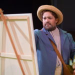 Ezra Colón as Vincent Van Gogh in the world premiere of VAN GOGH & ME