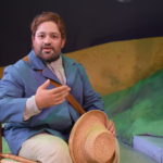 Ezra Colón as Vincent Van Gogh in the world premiere of VAN GOGH & ME
