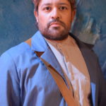 Ezra Colón as Vincent Van Gogh in the world premiere of VAN GOGH & ME