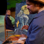 Anna Jordan as Adeline Ravoux Ezra Colón as Vincent Van Gogh in the world premiere of VAN GOGH & ME