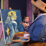 Ezra Colón as Vincent Van Gogh Anna Jordan as Adeline Ravoux in the world premiere of VAN GOGH & ME