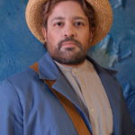 Ezra Colón as Vincent Van Gogh in the world premiere of VAN GOGH & ME