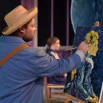 Ezra Colón as Vincent Van Gogh Anna Jordan as Adeline Ravoux in the world premiere of VAN GOGH & ME