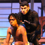 Joshua Lloyd Parker and Aaron Ellis in The Jungle Book
