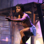 Aaron Ellis as Mowgli in The Jungle Book