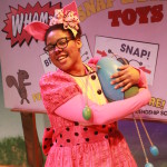 Olivia Jones as Piggie in 