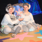 Kim Stone as Amelia Mouse & Katy Kepler as Nellie Mouse. Photo by MJB Photography.