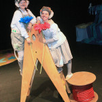 Kim Stone as Amelia Mouse & Katy Kepler as Nellie Mouse. Photo by MJB Photography.