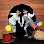 Katy Kepler as Nellie Mouse & Kim Stone as Amelia Mouse. Photo by MJB Photography.