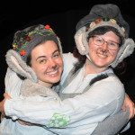 Katy Kepler as Nellie Mouse & Kim Stone as Amelia Mouse. Photo by MJB Photography.