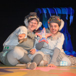 Kim Stone as Amelia Mouse & Katy Kepler as Nellie Mouse. Photo by MJB Photography.