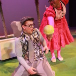 Olivia Jones as Piggie and Will Nash Broyles as Gerald the Elephant in The Rose Theater's production of 
