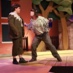 Nick Knipe and Nils Haaland in Huck Finn