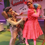 Olivia Jones as Piggie and Will Nash Broyles as Gerald the Elephant in The Rose Theater's production of 