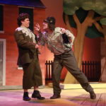 Nick Knipe and Nils Haaland in Huck Finn