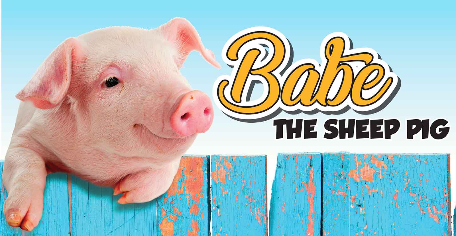 Big leaning on fence with Babe show title