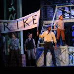 The cast of Newsies