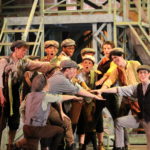 The cast of Newsies