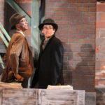 Wayne Hudson and Ben Adams in Newsies