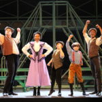 The cast of Newsies