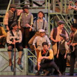 The cast of Newsies
