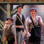Camryn Jordan, Payton Johnson and Jake Parker in Newsies