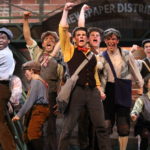 The cast of Newsies