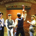 The cast of Newsies