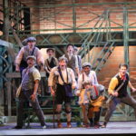 The cast of Newsies