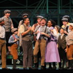 The cast of Newsies