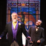 Patrick Wolfe and Manny Onate in Newsies