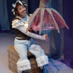 Jessica Burrill Logue as Blynken in WYNKEN, BLYNKEN & NOD at The Rose Theater