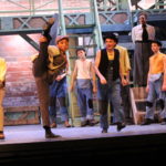 The cast of Newsies