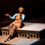 Sonja Parks in Seedfolks. Photo courtesy Children's Theatre Company, Minneapolis, MN