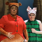 Carina DuMarce and Stephanie Jacobson in WINNIE THE POOH
