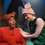 Carina DuMarce and Stephanie Jacobson in WINNIE THE POOH