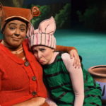 Carina DuMarce and Stephanie Jacobson in WINNIE THE POOH
